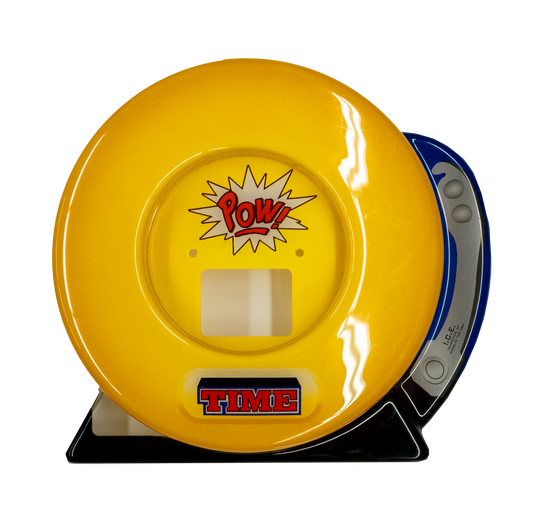 Display Cover Bezel designed as a bell