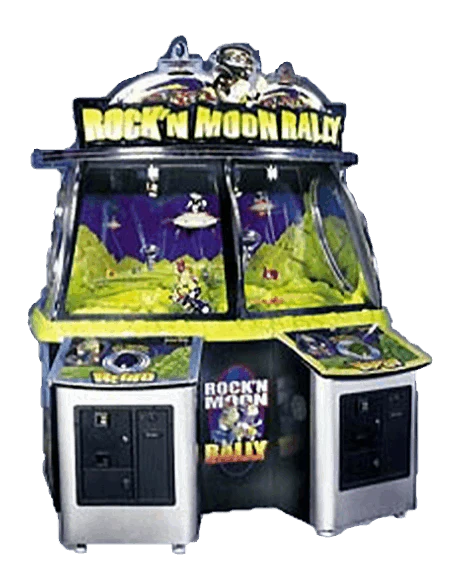 Large arcade playfield area cover Rock N Moon Rally